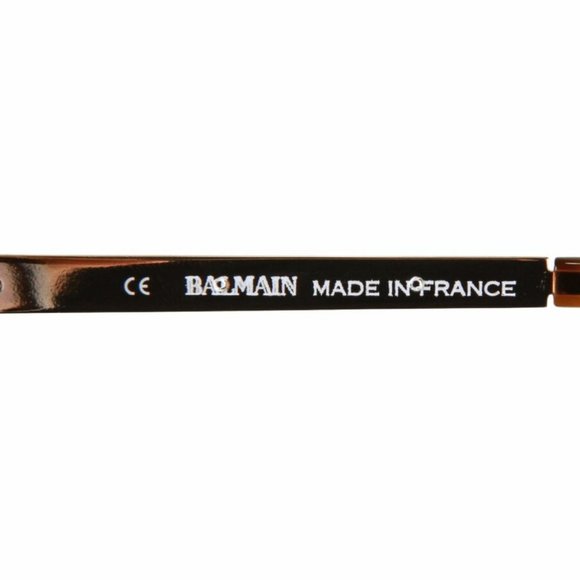 Authentic Balmain C02 Gold Tortoise Frame Brown Gradient Lenses main image 5